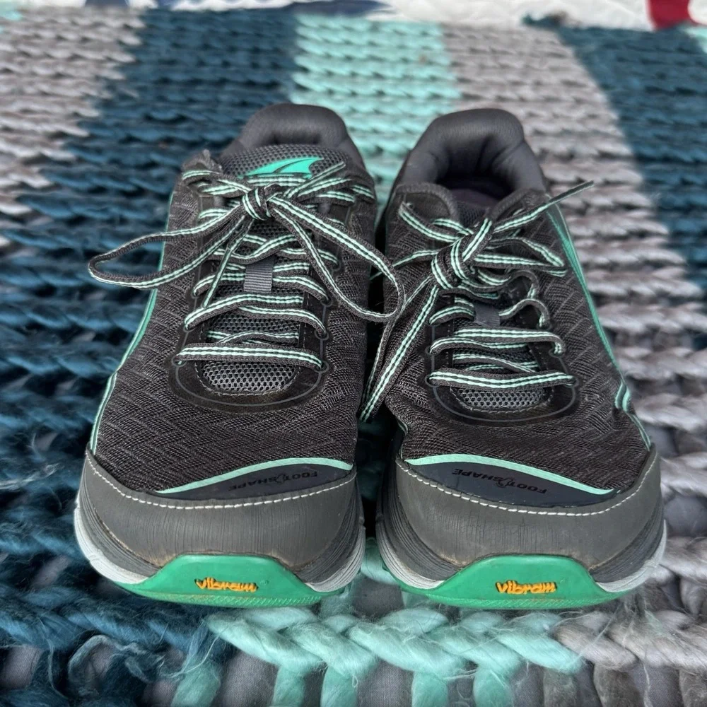 Altra Olympus Women's Gray with Teal Athletic Shoes